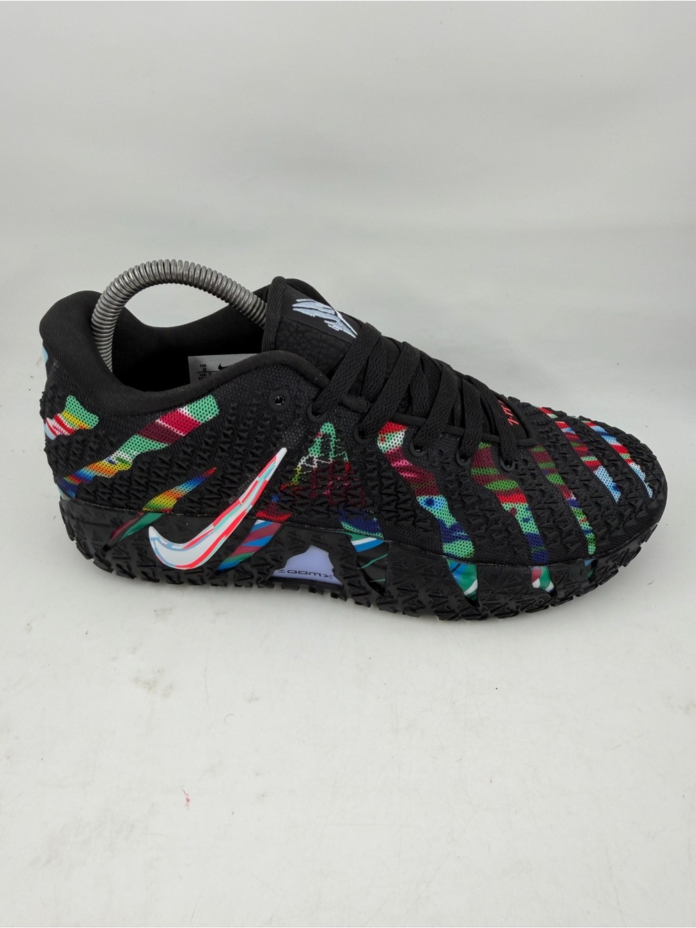 Nike Men’s Ja 3 “King of the Court”-SZ 8-Multicolored “Strappy” Basketball Shoes